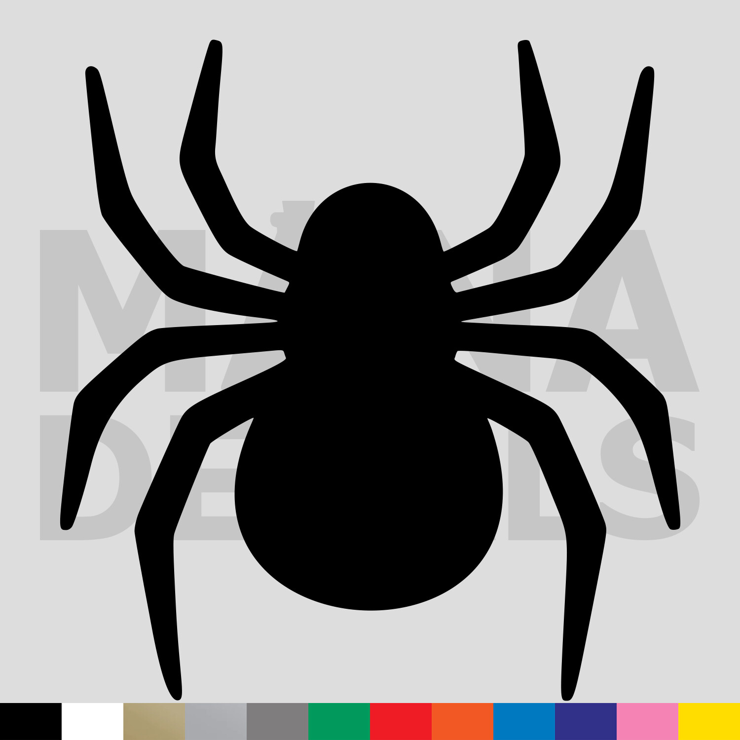 Spider Vinyl Die Cut Decal Sticker – Arachnid