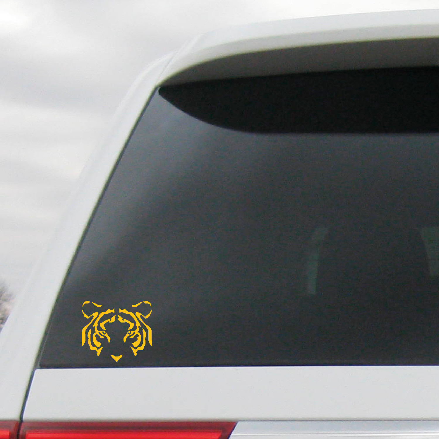 Tigres UANL Tiger Face Decal Sticker Club de futbol NL Nuevo Leon Mexico Soccer