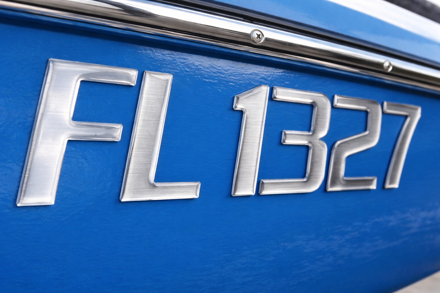 Boat Registration Numbers and Letters – Raised Domed Marine Decals for Boats