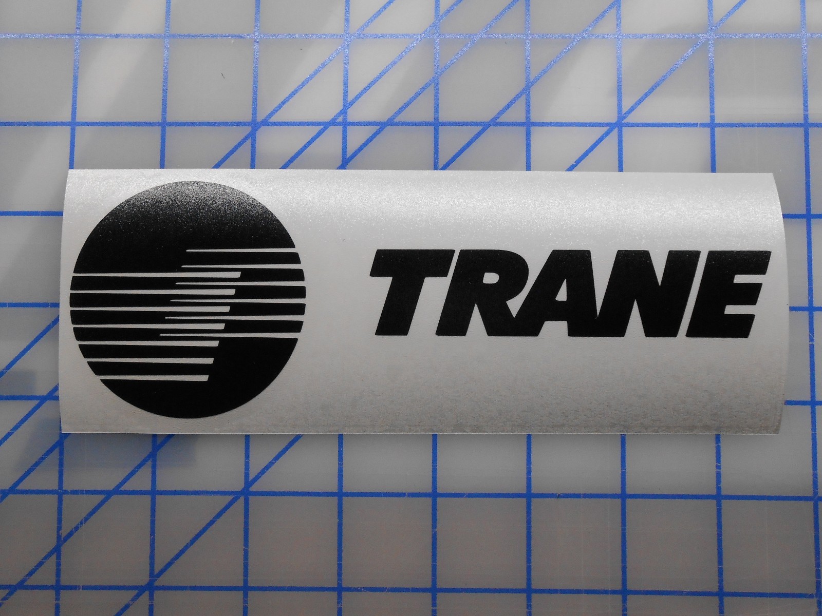 Trane Decal Sticker 15" 19" 23" Thermostat HVAC Compressor Capacitor Relay AC DC