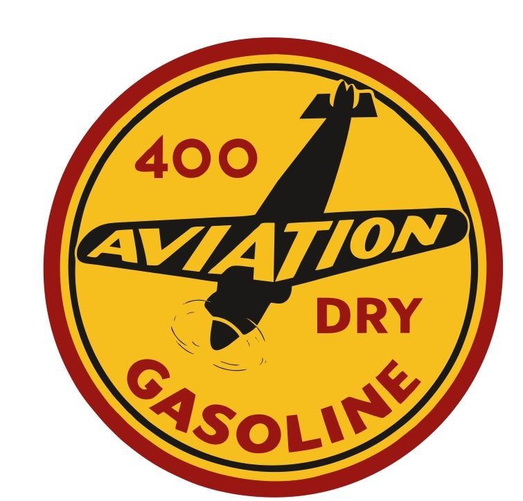 400 Aviation Dry Gasoline Oil Gas Pump Gas Station Racing Sticker Decal R8371