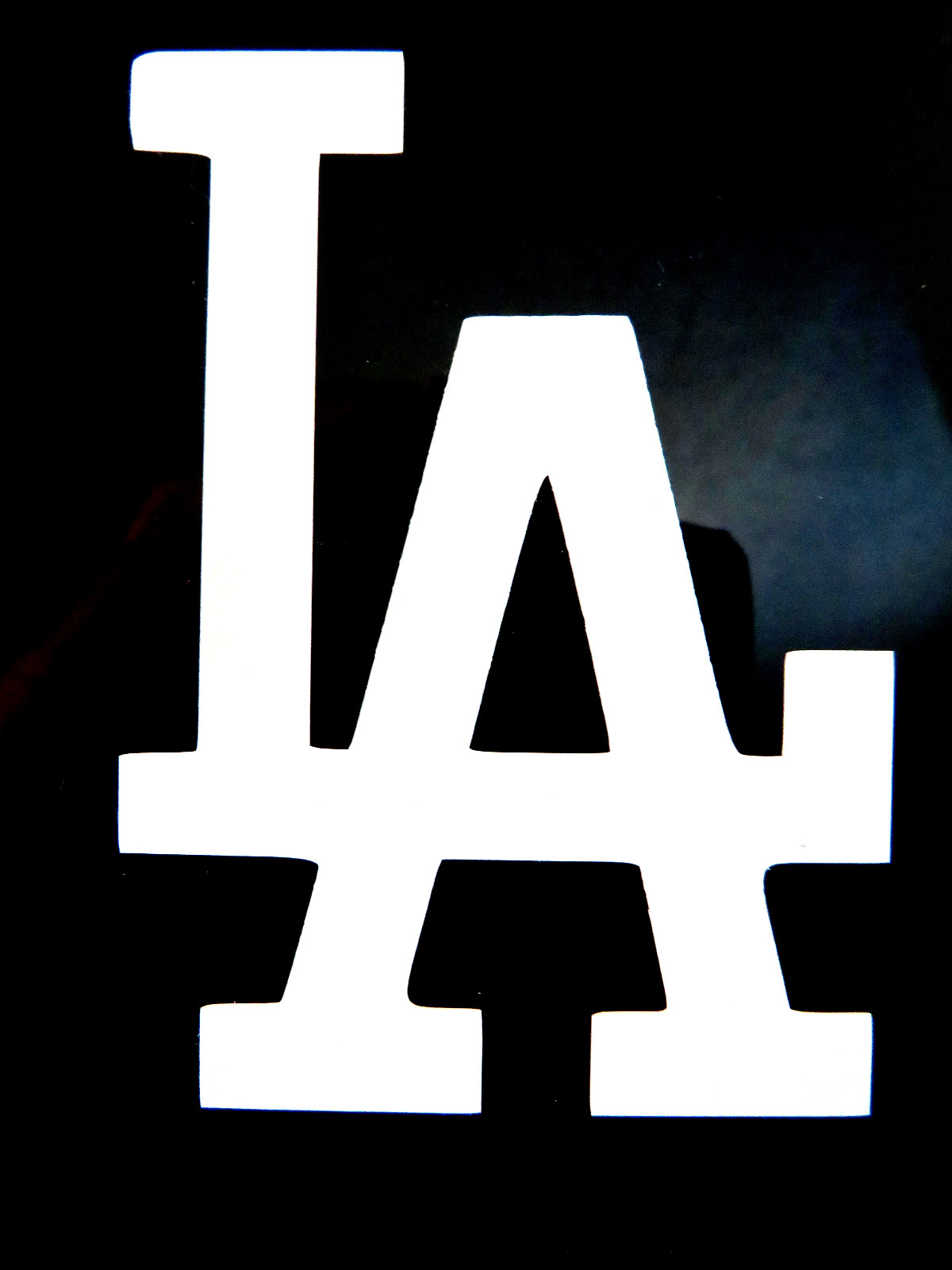 LA Dodgers Logo 4×4 White Vinyl Decal Sticker For Any Surface Waterproof 4/24
