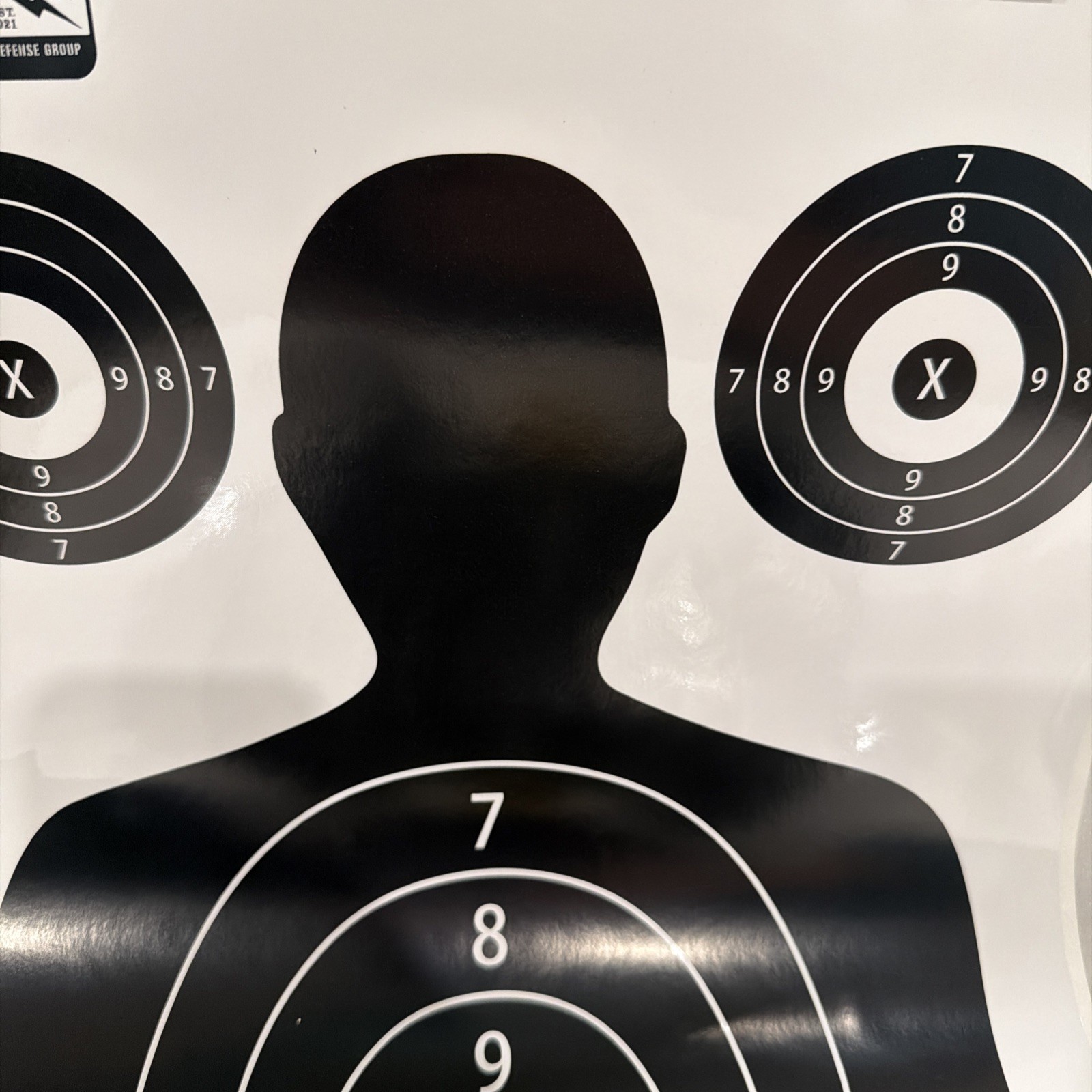 Vinyl Peel And Stick 14 X 24 Ultimate Defense Group Silhouette Target