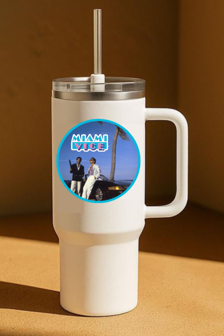 Miami Vice – 4" Vinyl Decal Sticker Handmade Car Laptop Decor Cooler Tumbler 253