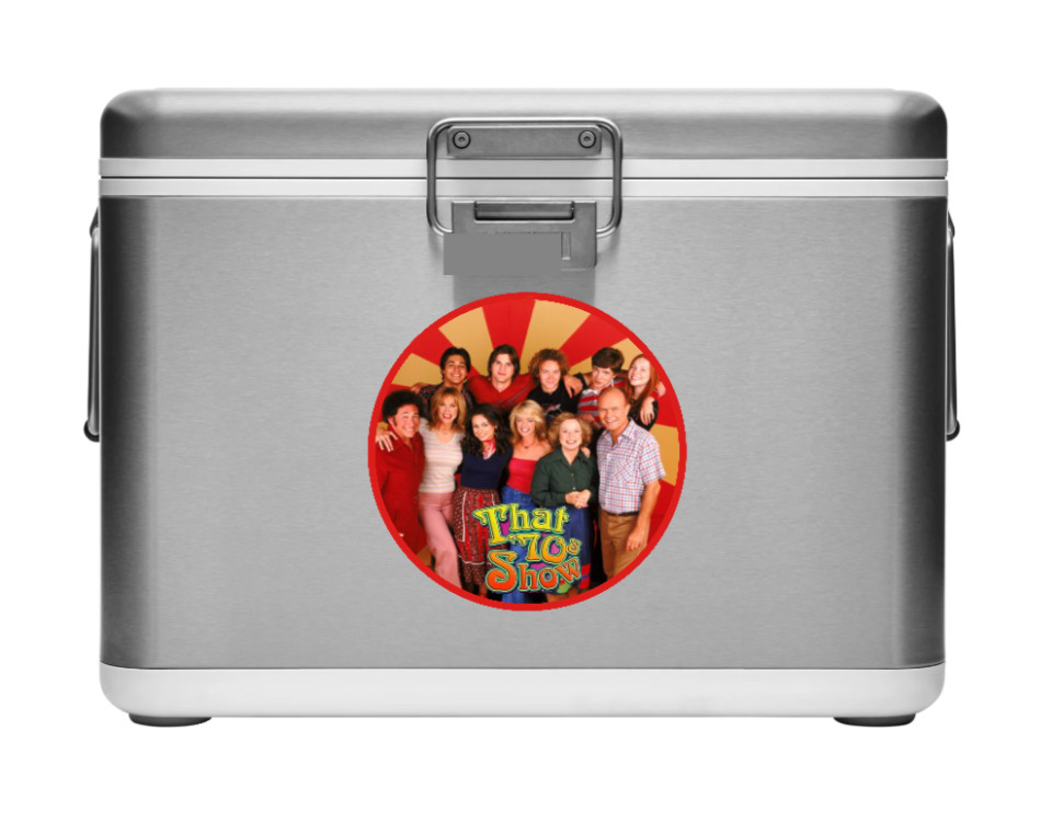 TV – That 70's Show (Cast) – 4" Vinyl Decal Handmade Laptop Decor Vehicle Cooler