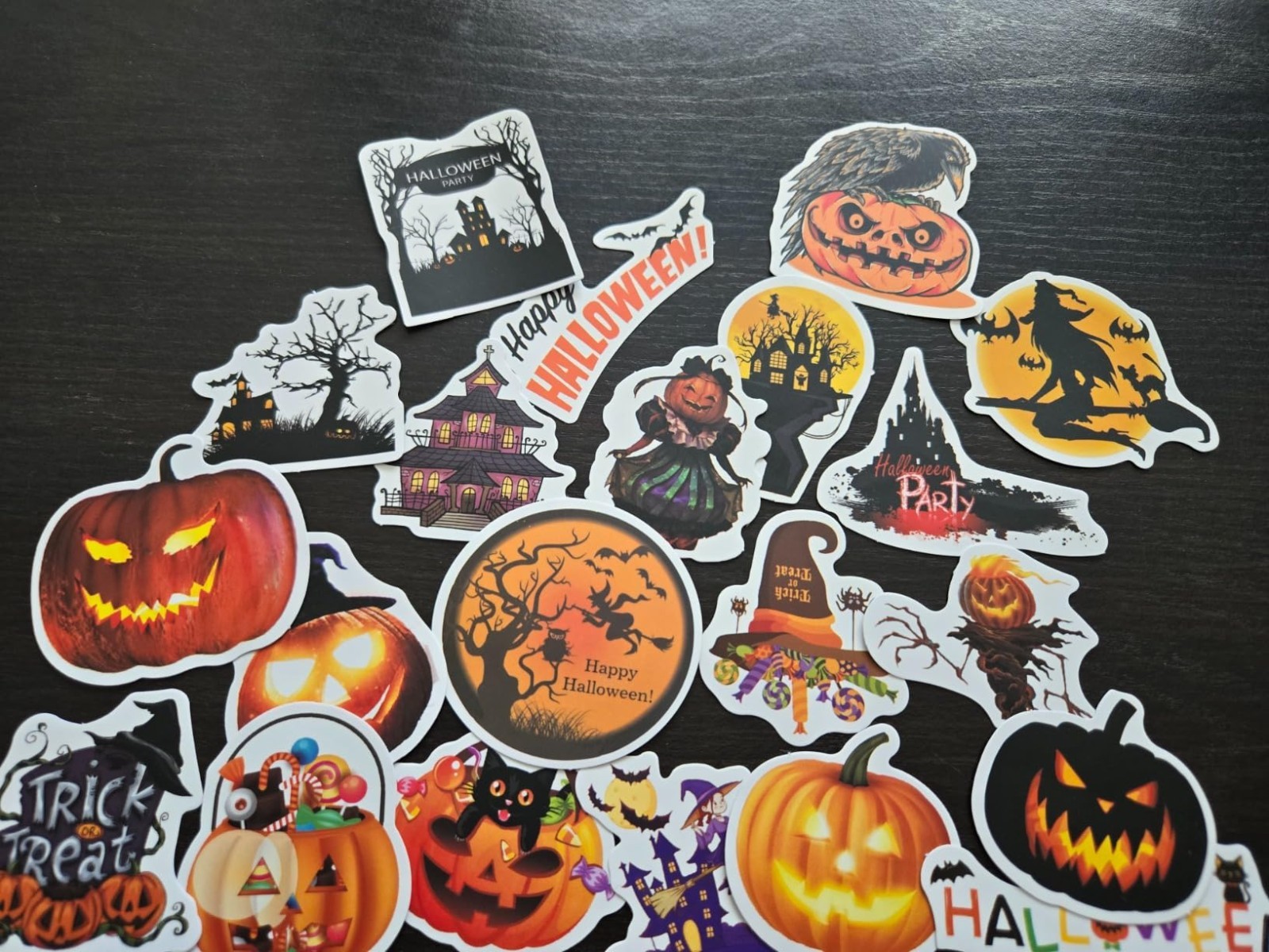 Halloween Mix Sticker Lot 100 Stickers Horror Kids To Adults Something For All!
