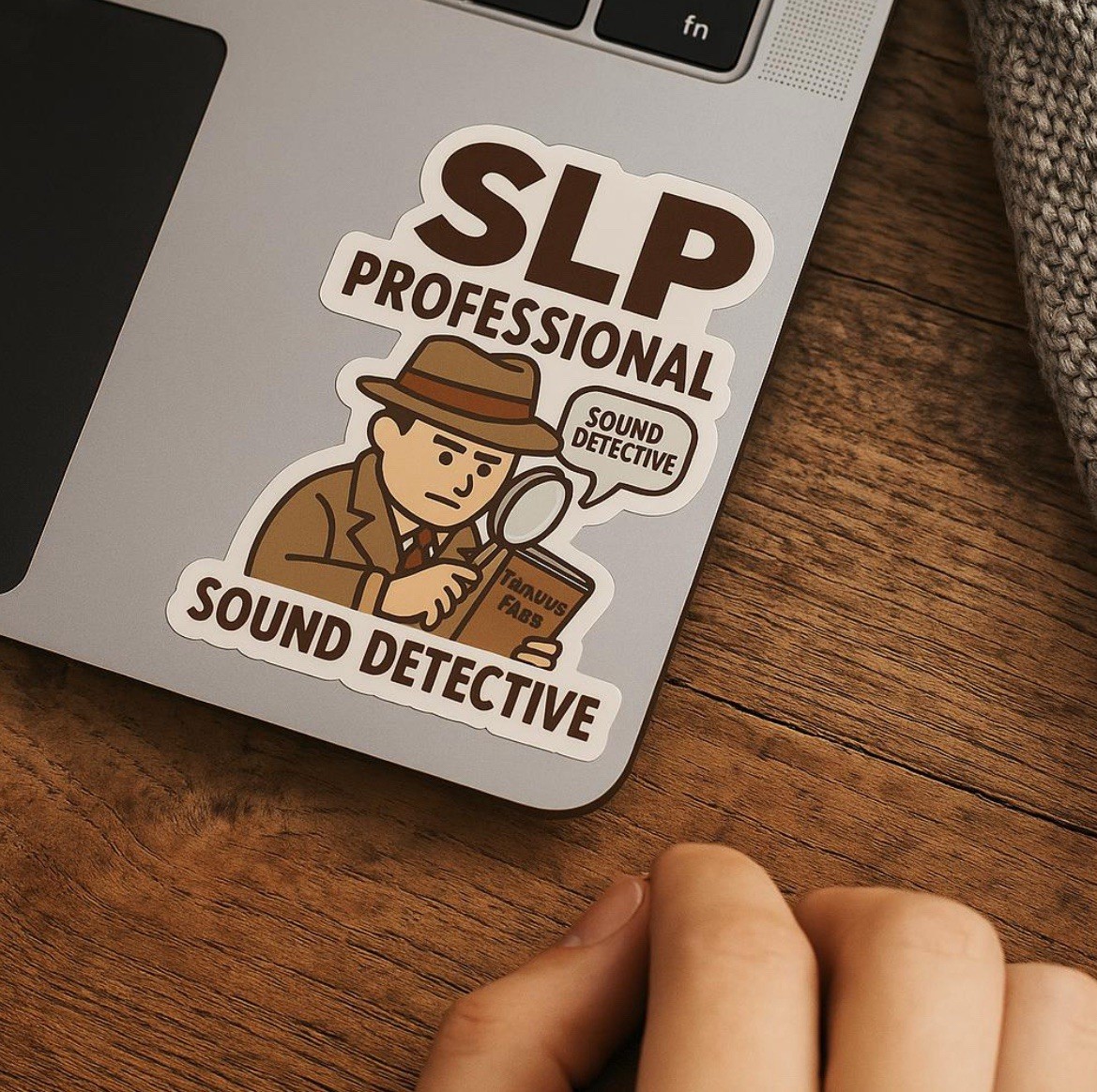SLP sticker Set – Speech Therapy Gift – SLP Stickers