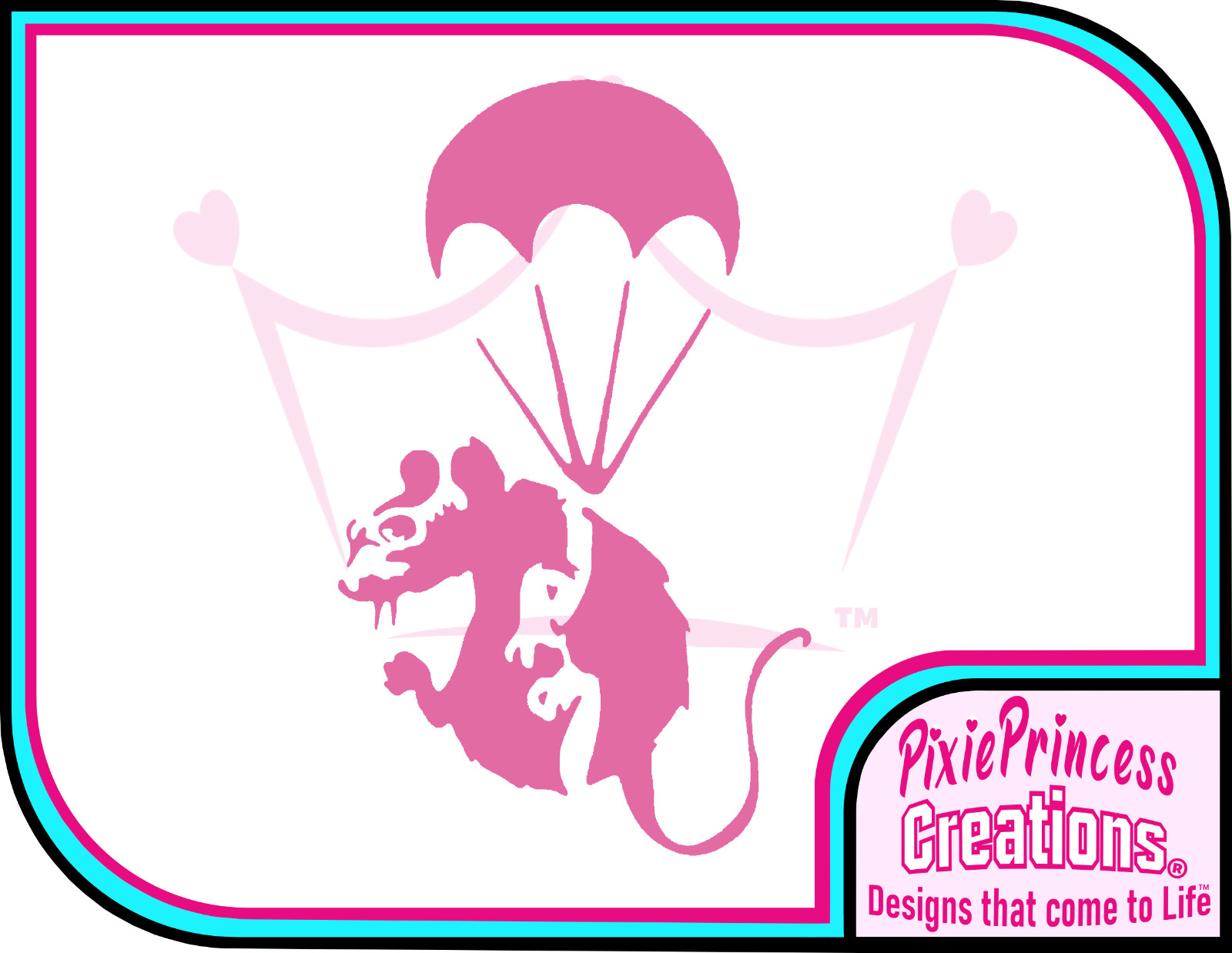 Banksy I Paratrooper Rat Vinyl Sticker Wall Art Poster Car Van Home Decor Decal