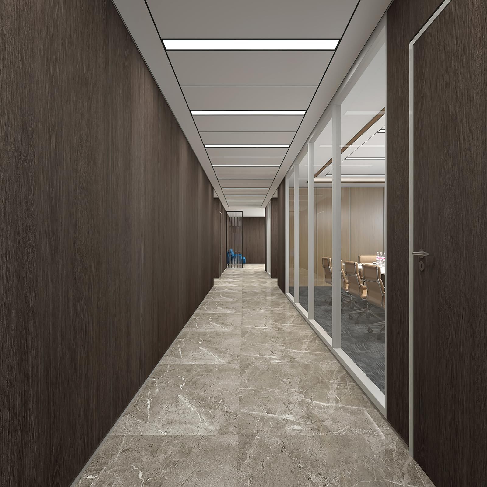 48x78inch Extra Wide Dark Brown Wood Grain 48" x 78", Chocolate