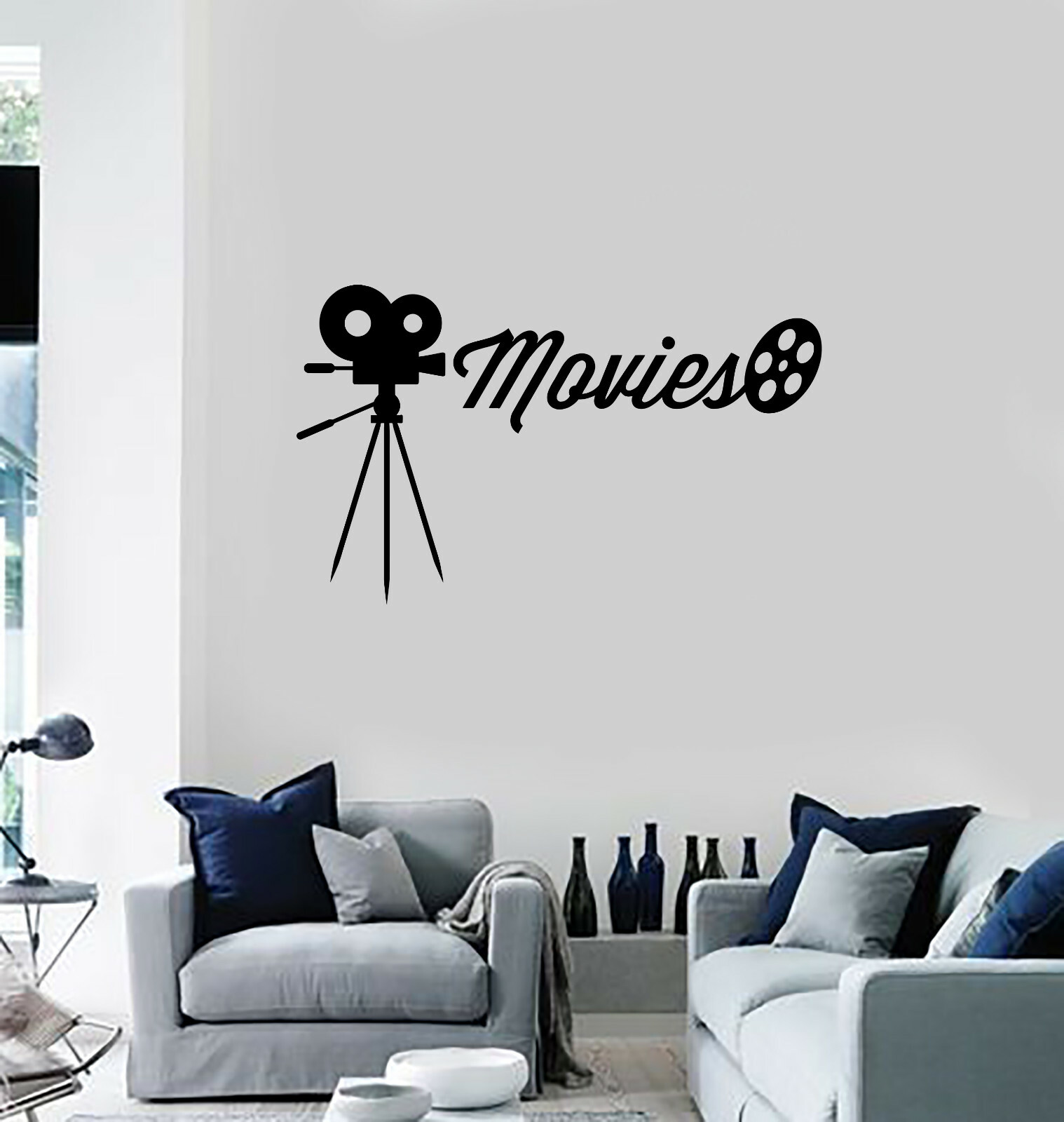 Vinyl Wall Decal Movies Cinema Room Filming Home Interior Stickers (ig5806)