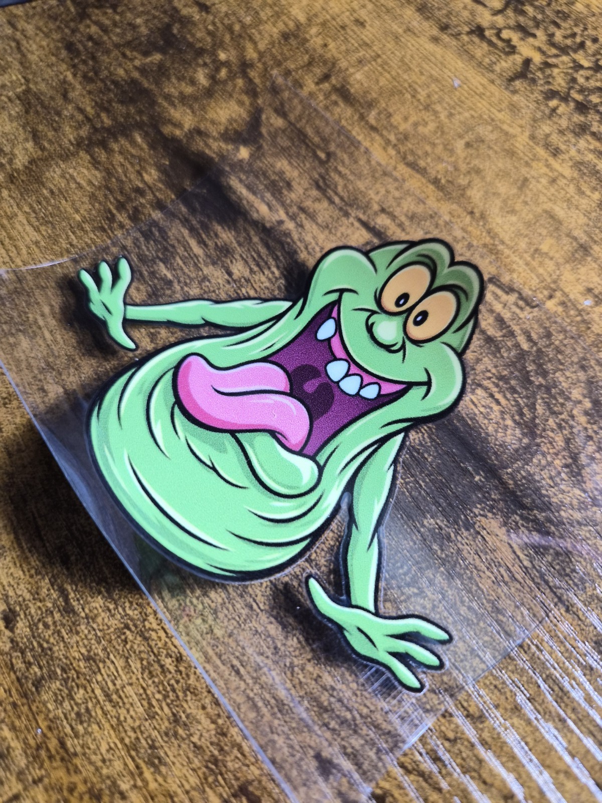 SLIMER GHOSTBUSTERS USA High Quality UV DTF Decal Sticker NOT VINYL