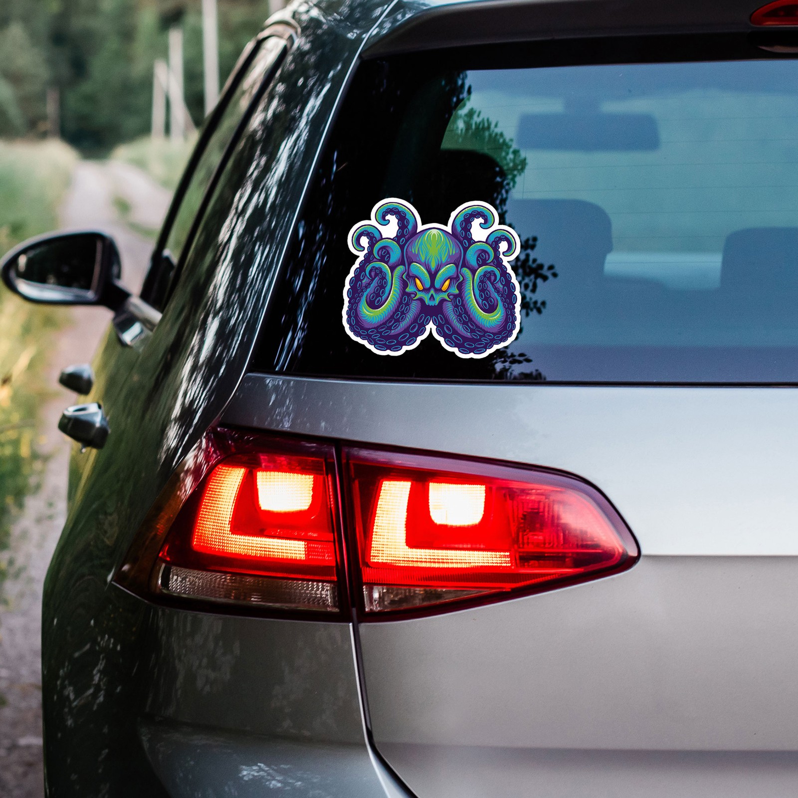 Cthulhu Octopus – Vinyl Decal Sticker – Car Window Laptop – ebn7798