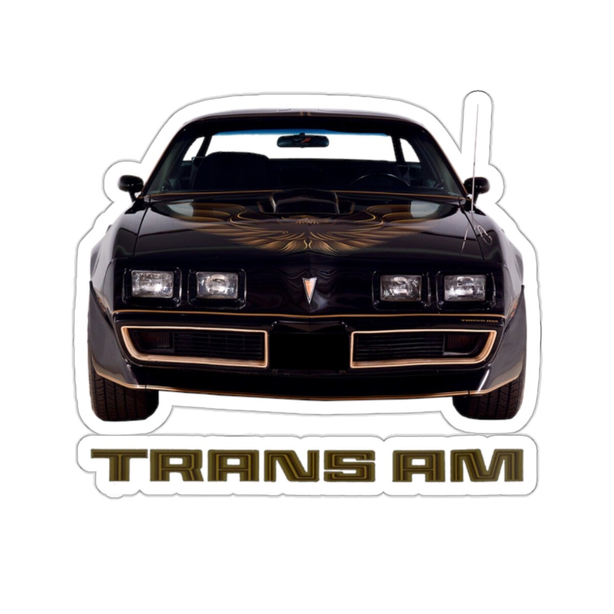 1979 1980 1981 Firebird TRANS AM Kiss-Cut Stickers
