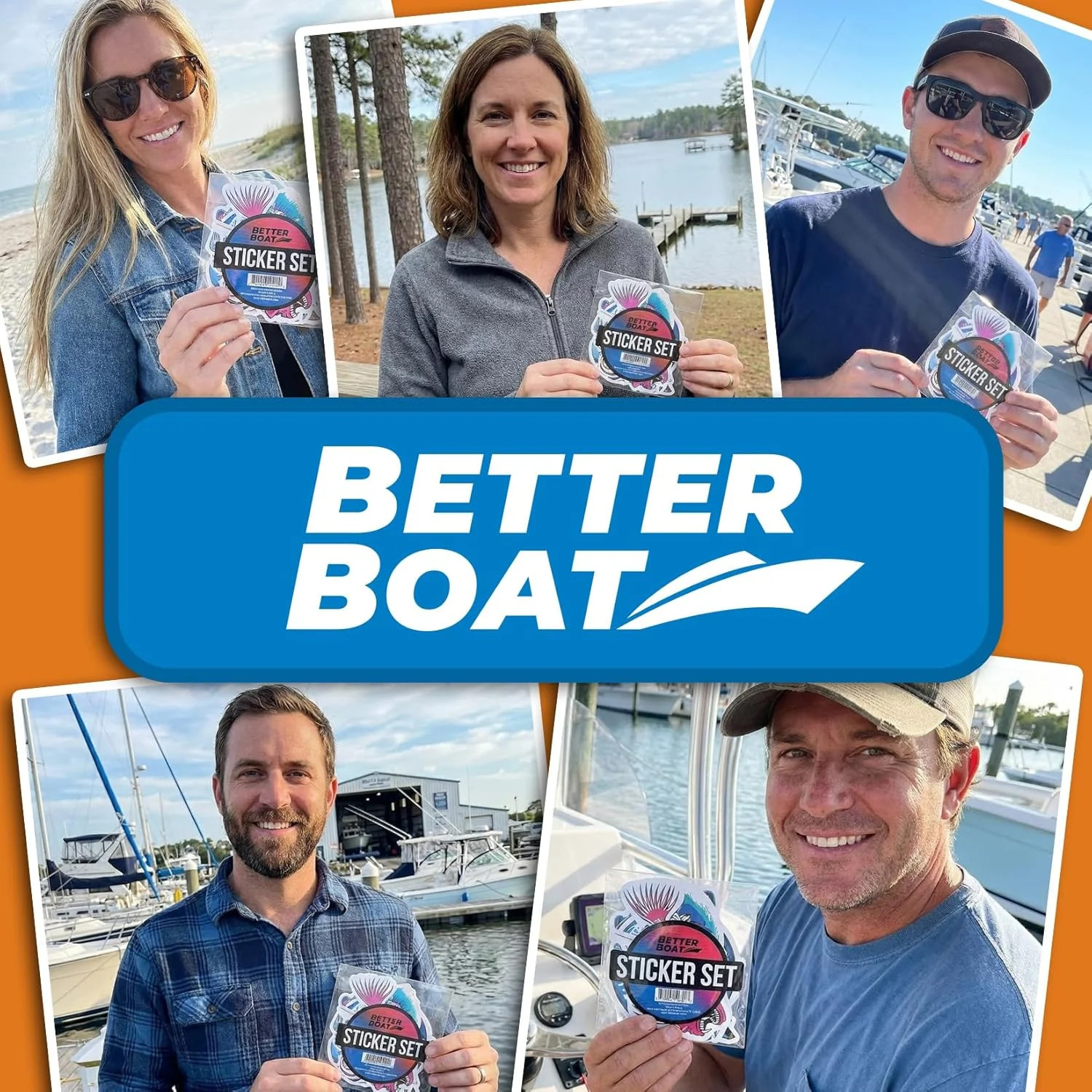 Boating and Fish Stickers for Adults Better Boat Stickers and Decals f Men Women