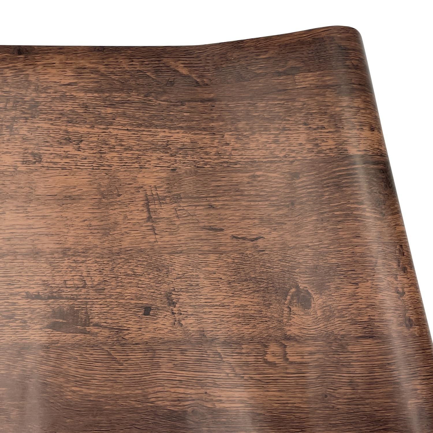 Yifely Brown Wood Grain Drawer Covering Paper Self Adhesive Shelf Liner Table…