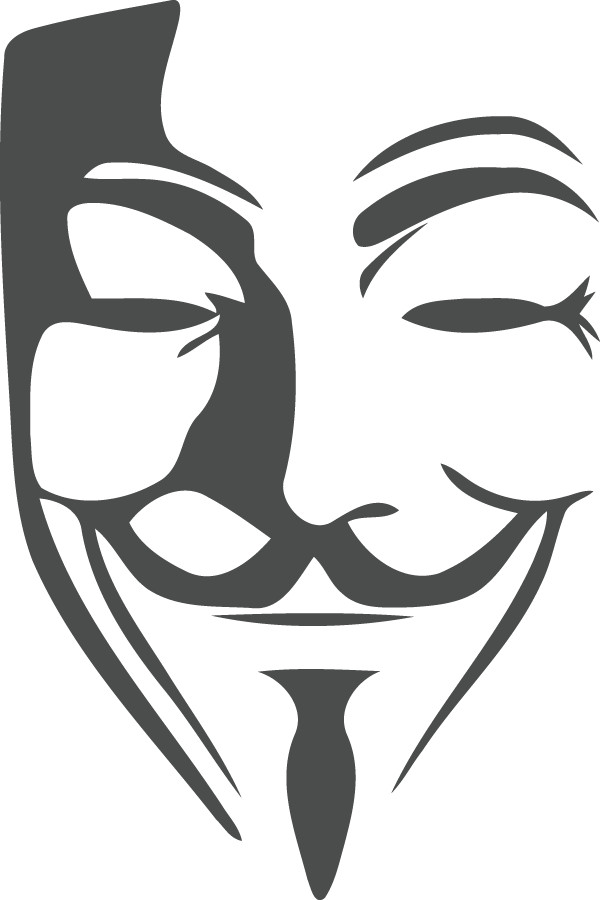 Anonymous Mask Made in USA Multiple colors