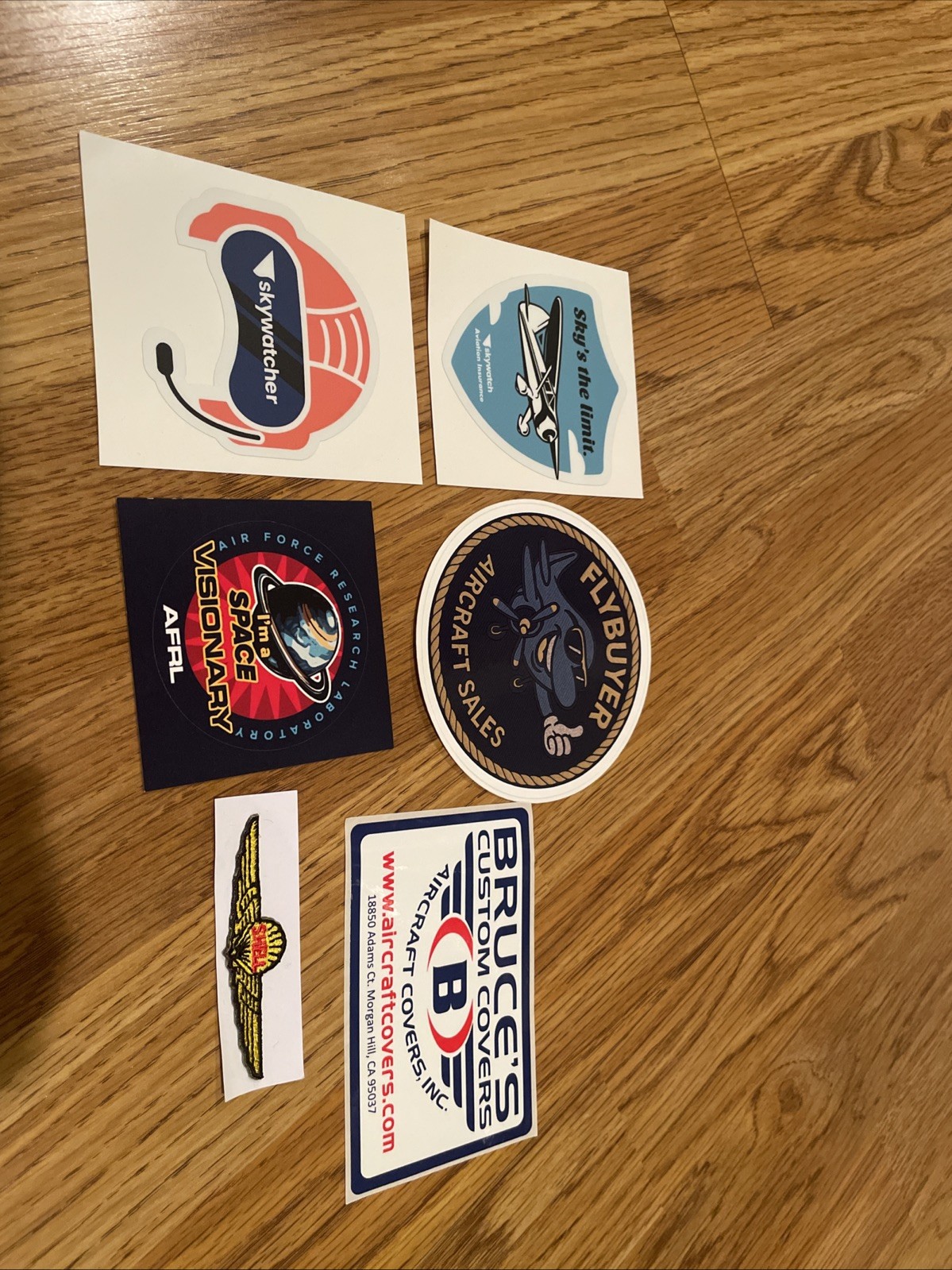 Aviation Sticker Lot (airplane Theme)