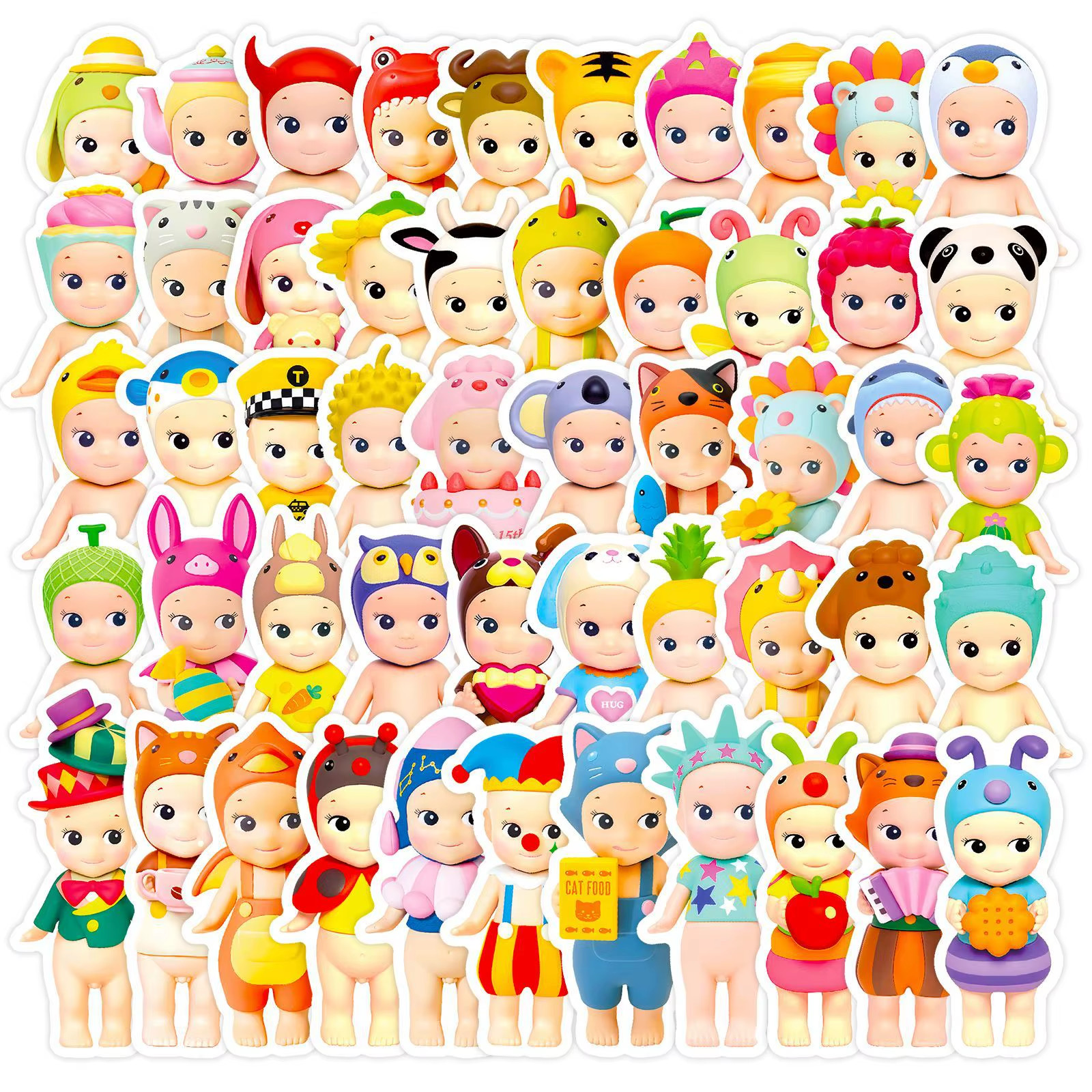 60 Pc Sonny Angel Stickers Cute Kawaii Decoration US Shipping
