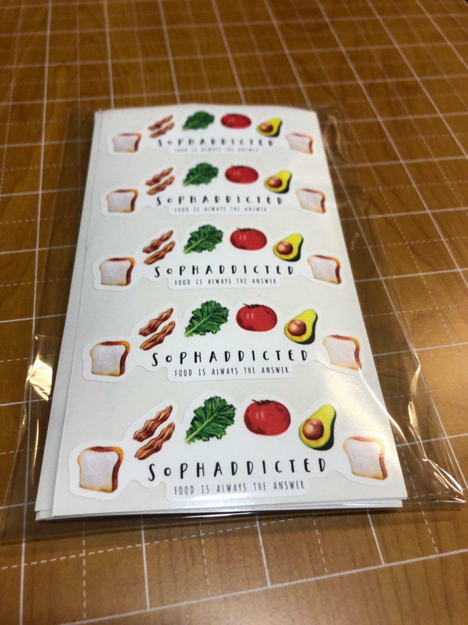 100 Custom Printed Stickers | Die Cut Vinyl | Bulk product labels | vinyl labels