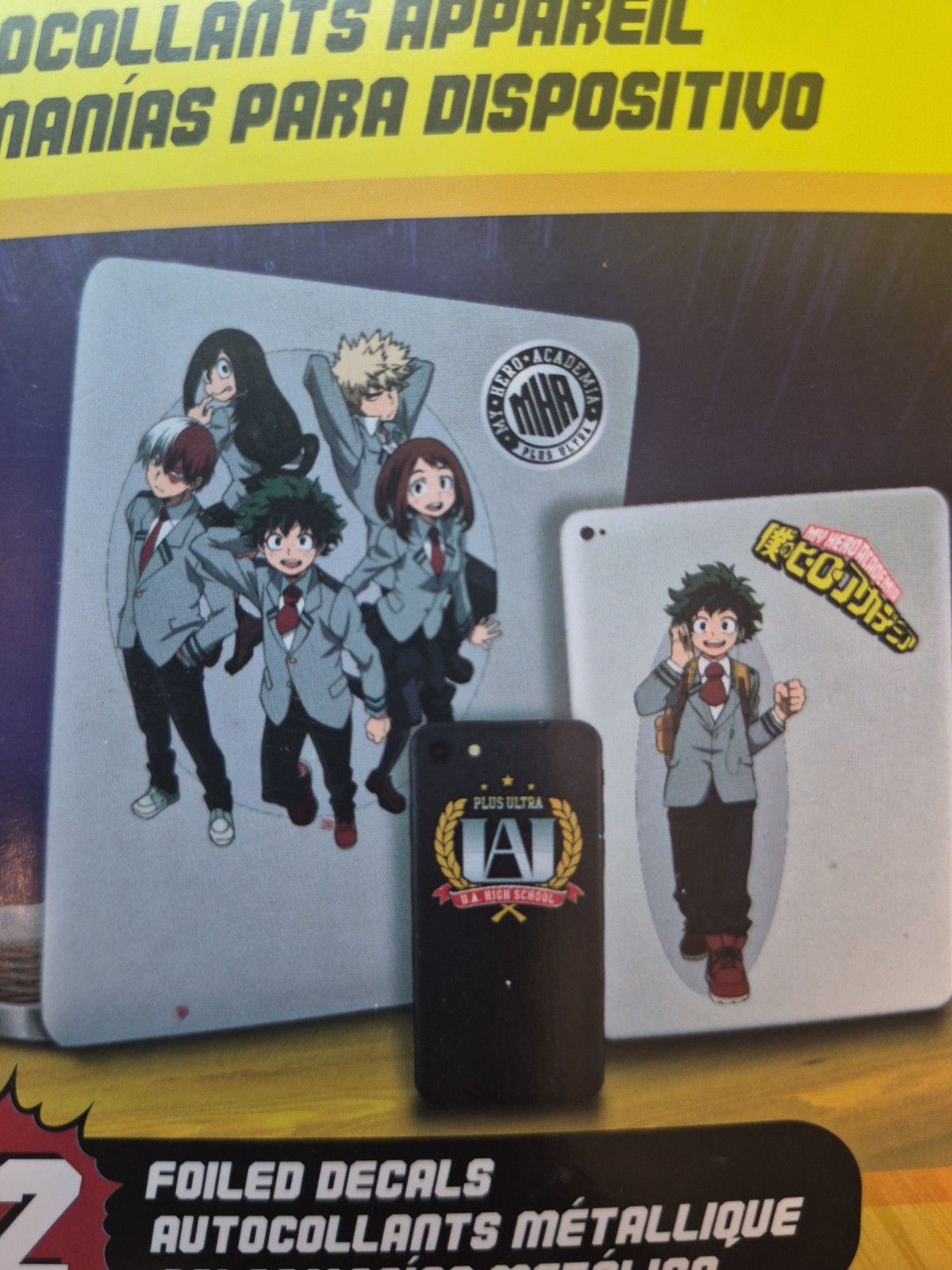 MY HERO ACADEMIA Roomscapes Device Decals by Trends International #DC2024