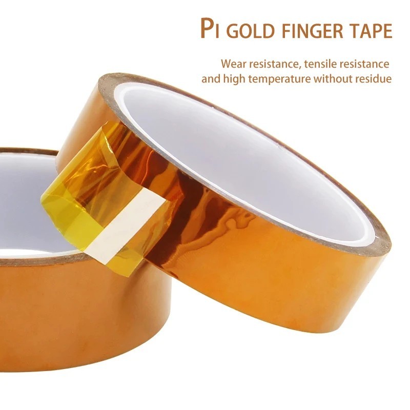 30M Gold Finger Polyimide Tape High Temperature Resistant Insulation Tape