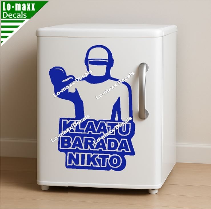 Gort Robot The Day The Earth Stood Still 1951 Sci Fi Klaatu Barada Nicto Decal