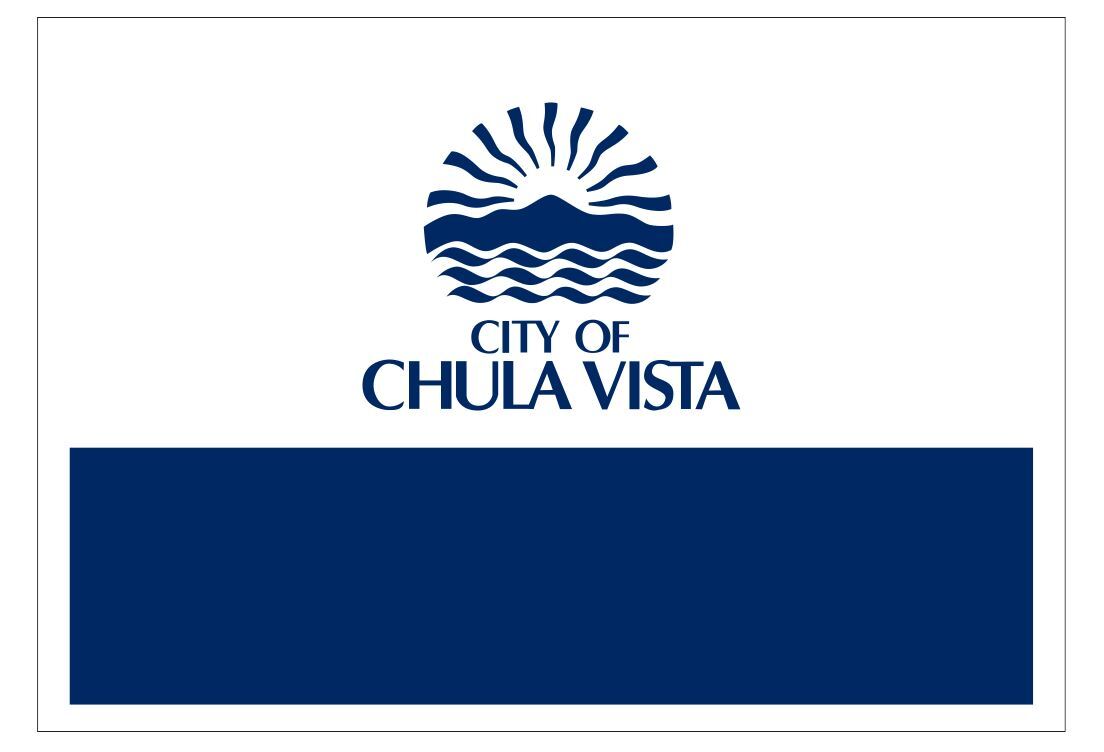Chula Vista California Flag Sticker Decal F811