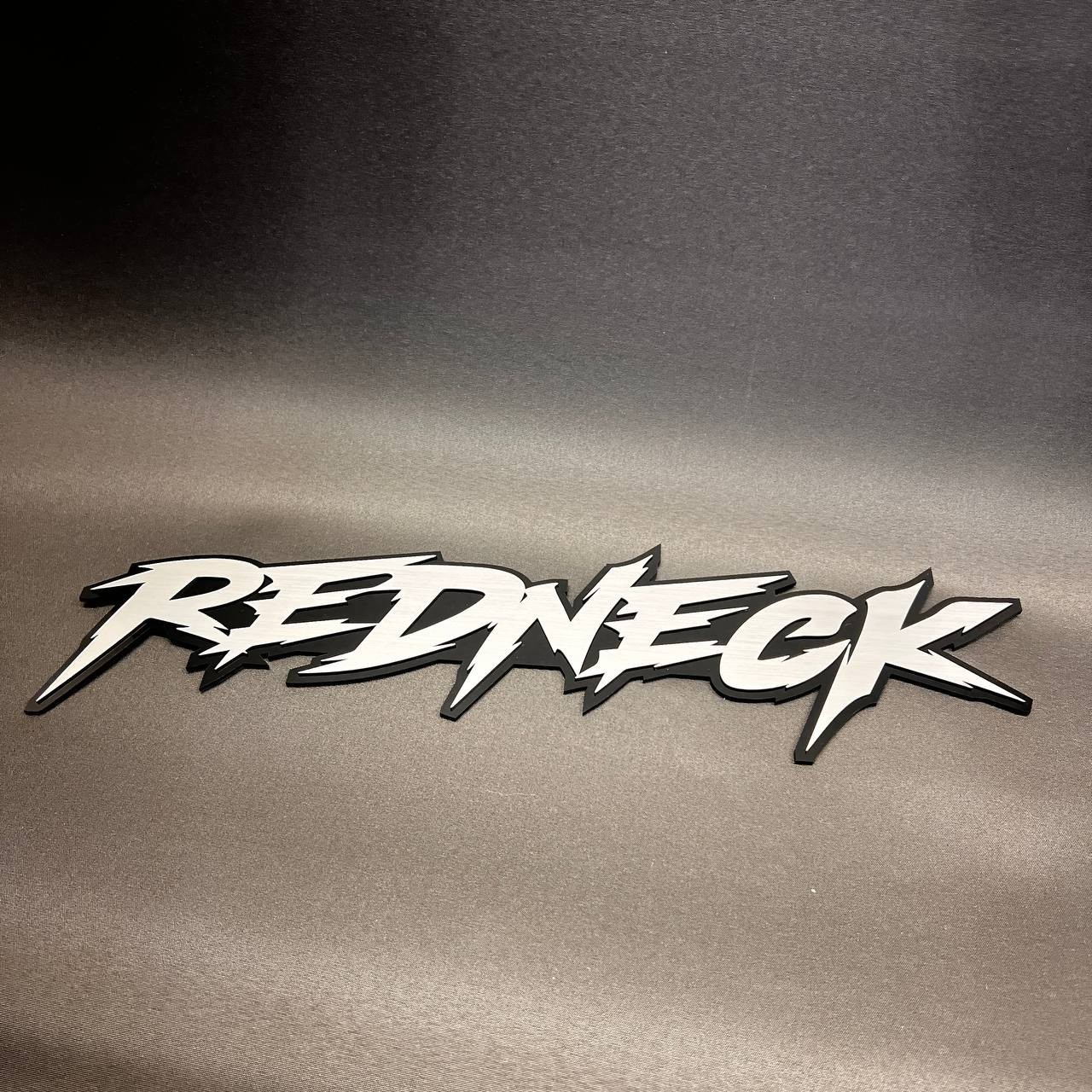 REDNECK 3D Car Badge Fender Emblem – Grille Holder Acrylic Car Decal 1PC