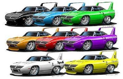 1970 Superbird NASCAR 3ft LONG WAll Graphic Garage Man Cave