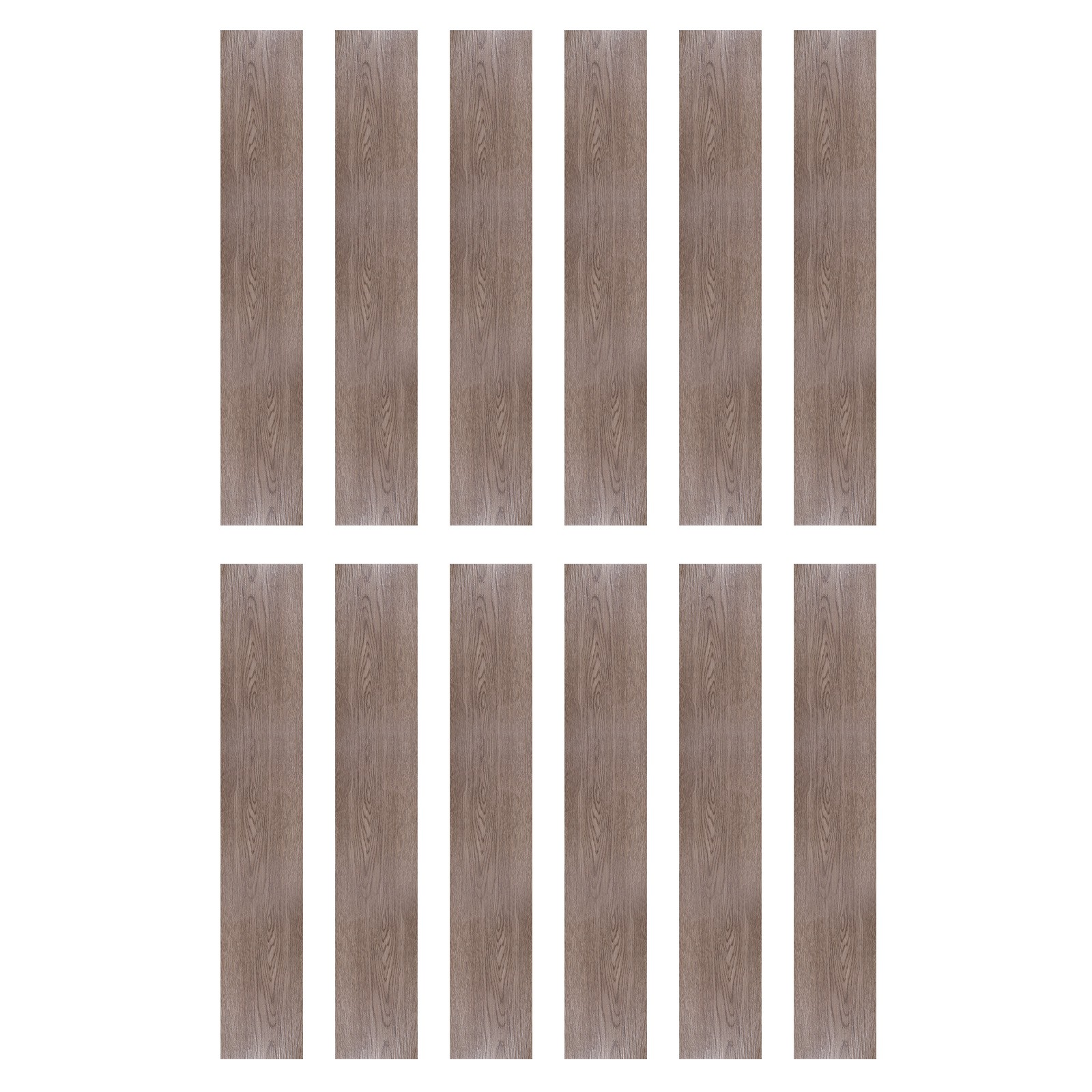 12pcs Peel and Stick Floor Tile 36 x 6" PVC Wood Plank Flooring,Light Yellow