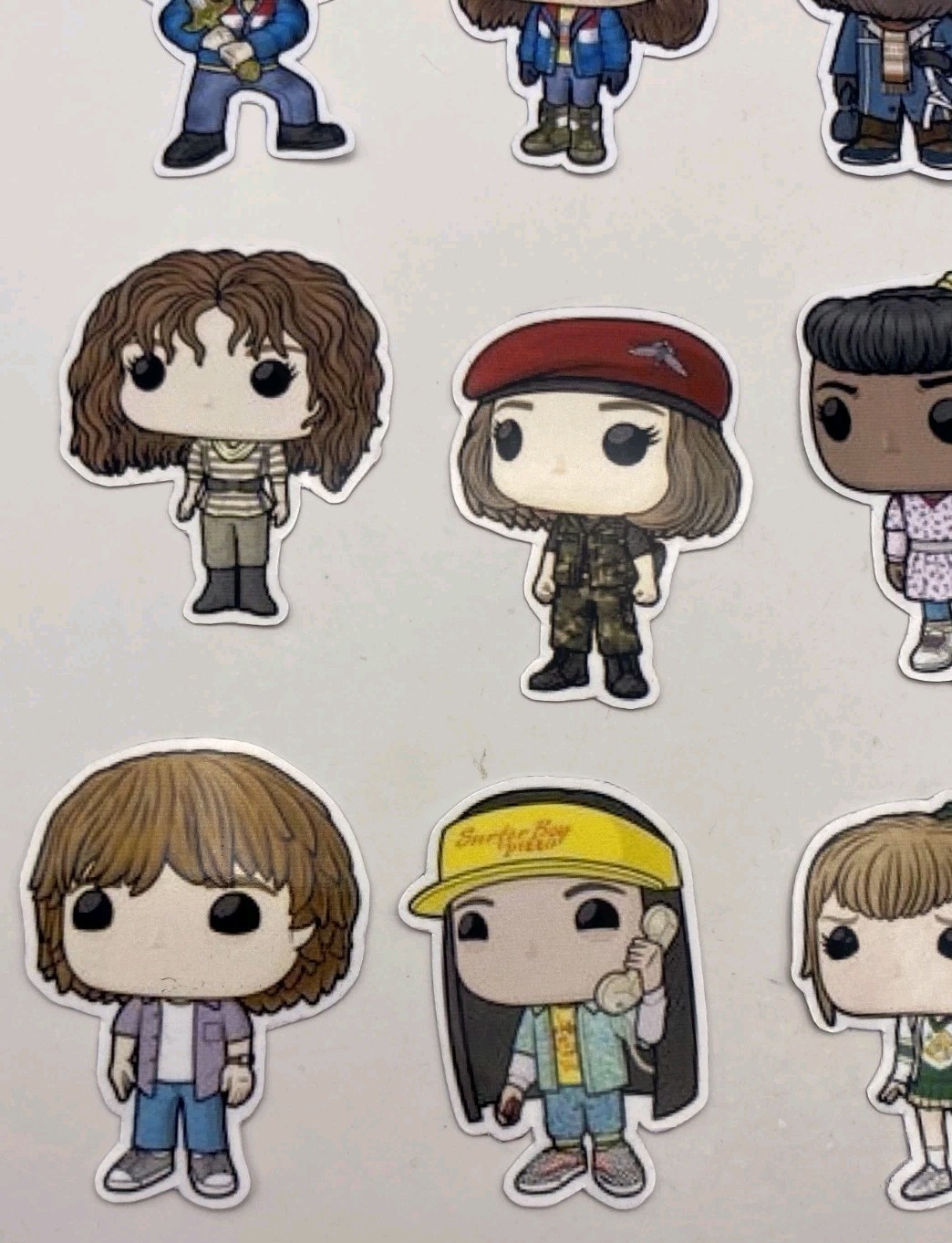 Stranger Things Inspired Waterproof Vinyl Sticker Lot Pack Of 20 Phone Laptop