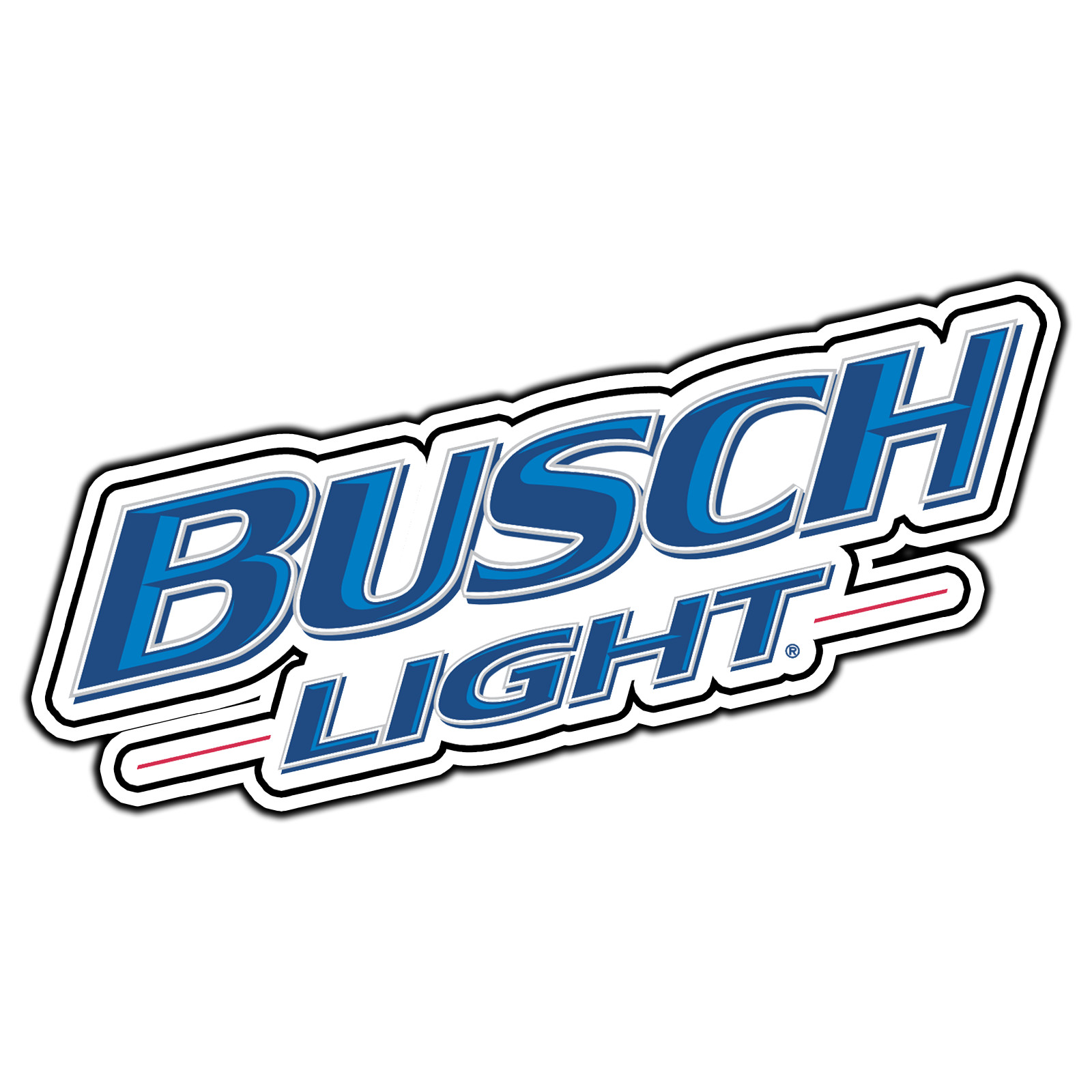 Busch Light Script Logo #2 Sticker Waterproof Vinyl Decal Die-Cut Garage