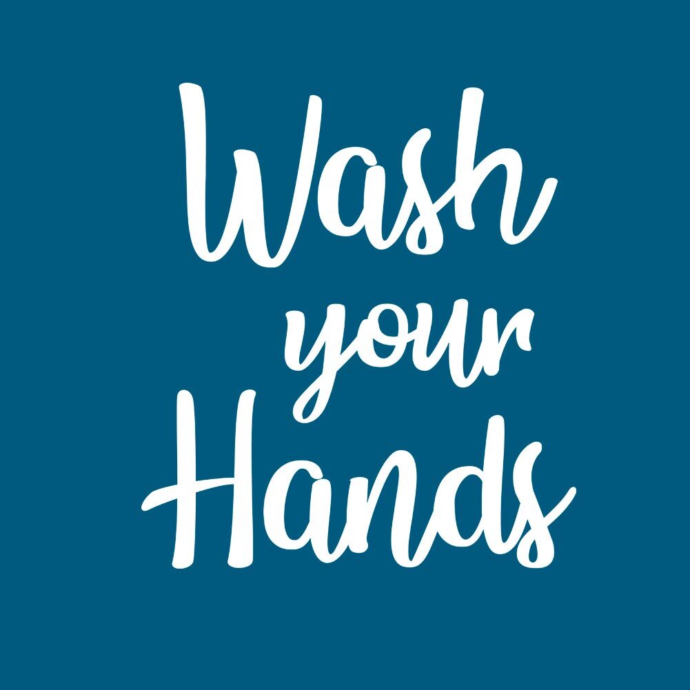 Wash your hands Decal Vinyl bathroom Sticker for Home Wall Door Window
