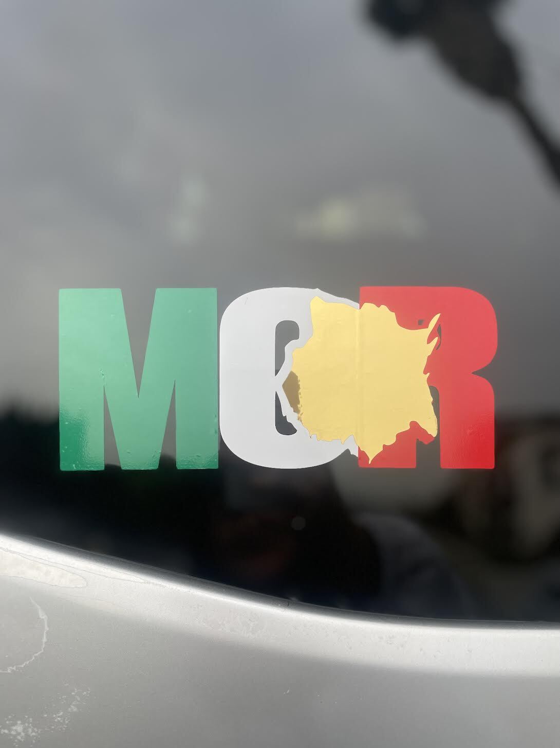 Mexico Tri-color Decal Vinyl Sticker DIY Car Bumper Window