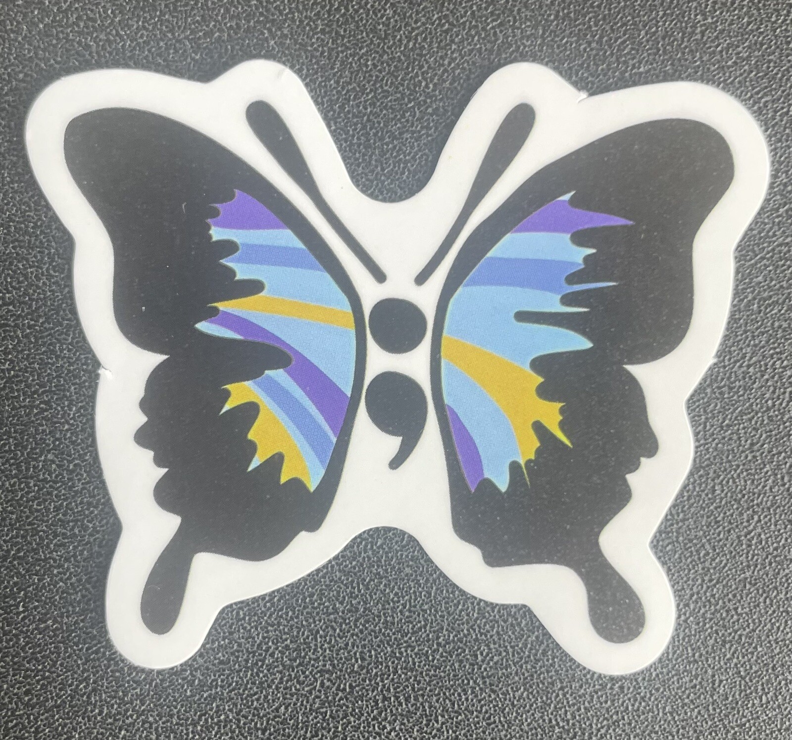 12 Suicide Prevention Awareness Stickers Purple Teal As Shown
