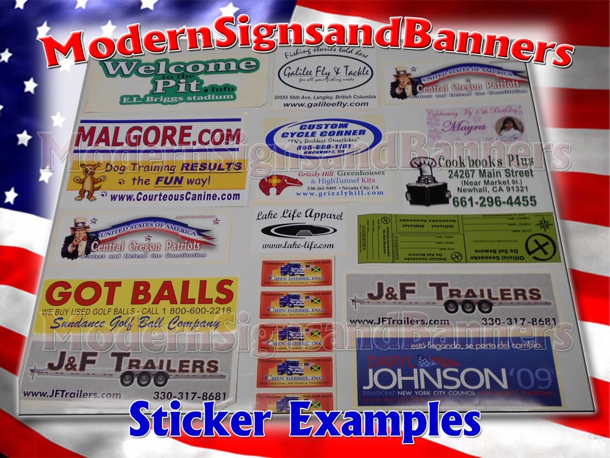 50 3×3 Custom Printed Full Color Outdoor Vinyl Car Bumper Sticker Decal Die Cut