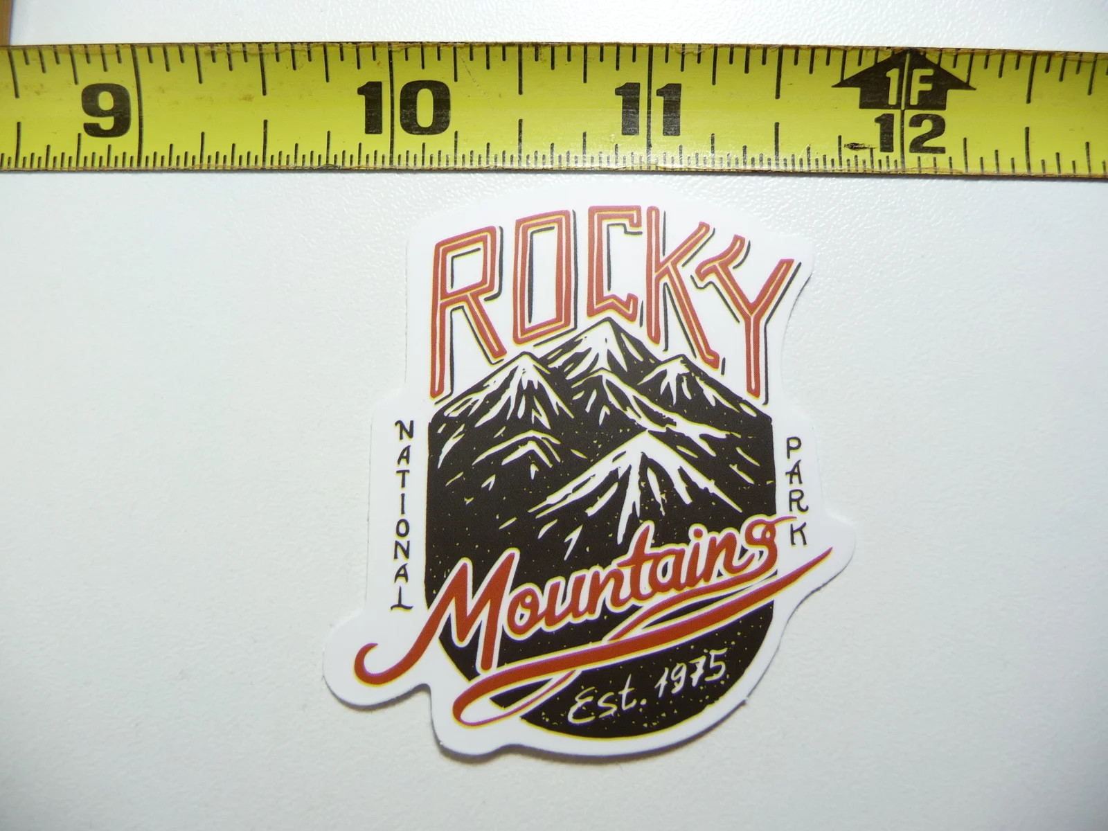 ROCKY MOUNTAIN NATIONAL PARK HIKE HIKING SMALL STICKER DECAL CAMPING S PARK