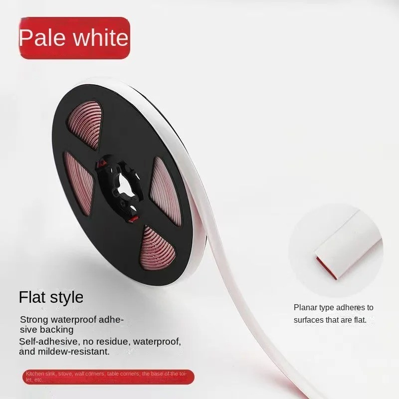Ceramic Tile Mildewproof Gap Tape 6M Self-adhesive Waterproof Seam Sticker