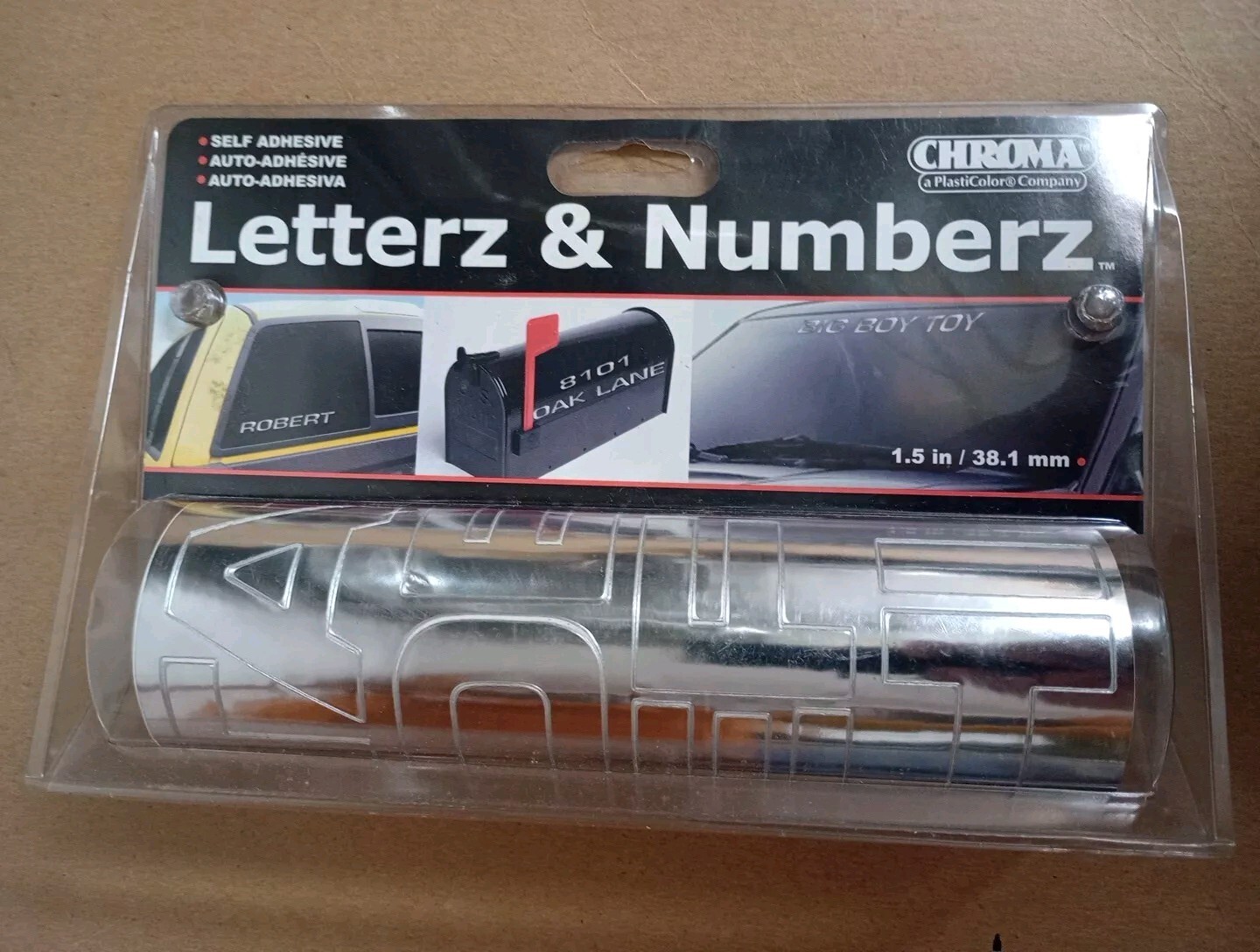 110 Decals Chroma Self Adhesive 1.5 In Letterz And Numberz