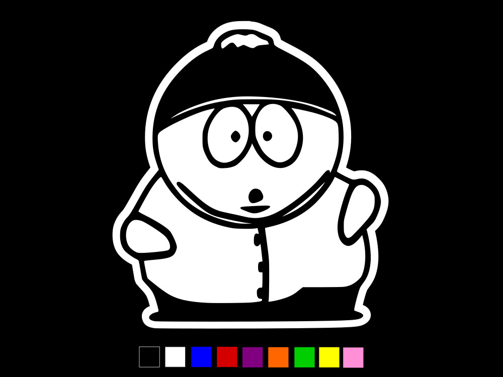 SOUTH PARK ERIC CARTMAN Vinyl Decal Car Wall Window Sticker CHOOSE SIZE COLOR
