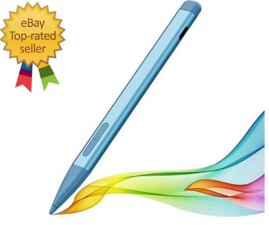 Slim Pen 2 for Microsoft Surface with 4096 Pressure, Eraser & Right-Click, Palm