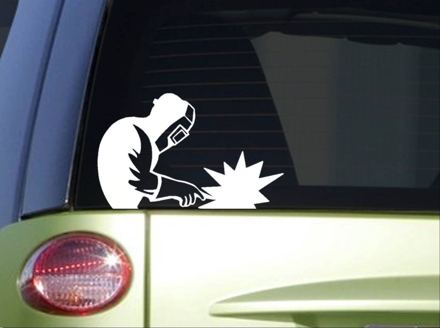 Welder Sticker *I822* 6×6 Vinyl welding decal