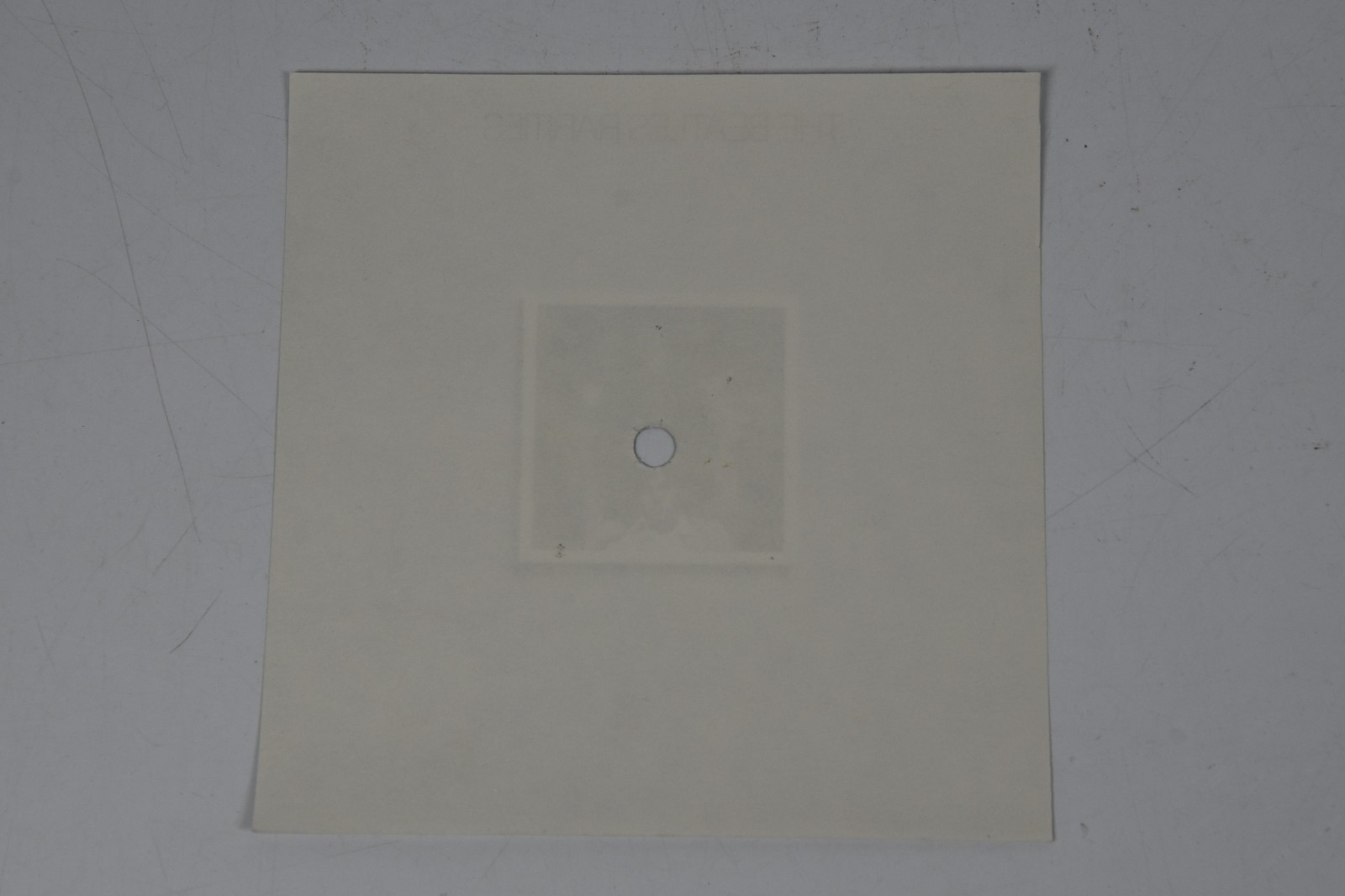 Vintage Beatles Rarities Record Insert Cover Art 6" Art Print 45 Size Paper ONLY