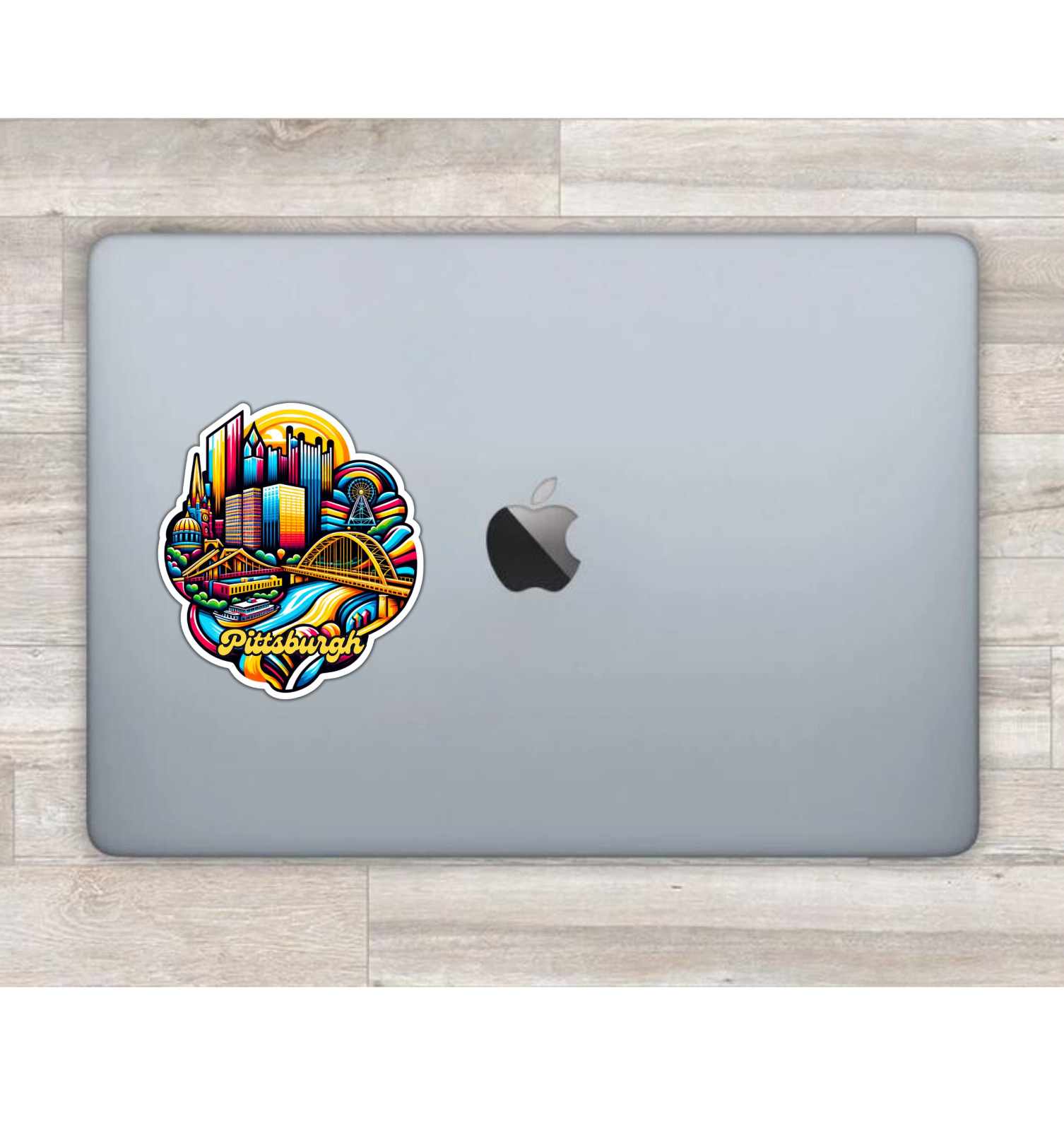 Pittsburgh Pennsylvania Fridge Magnet or Laptop Sticker