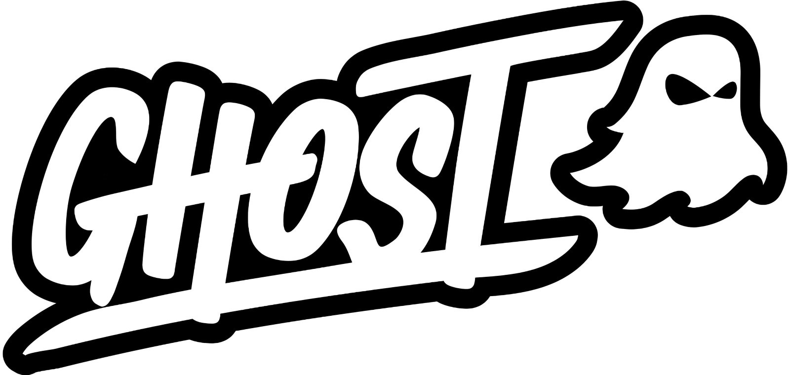 Ghost Vinyl Decal Die Cut