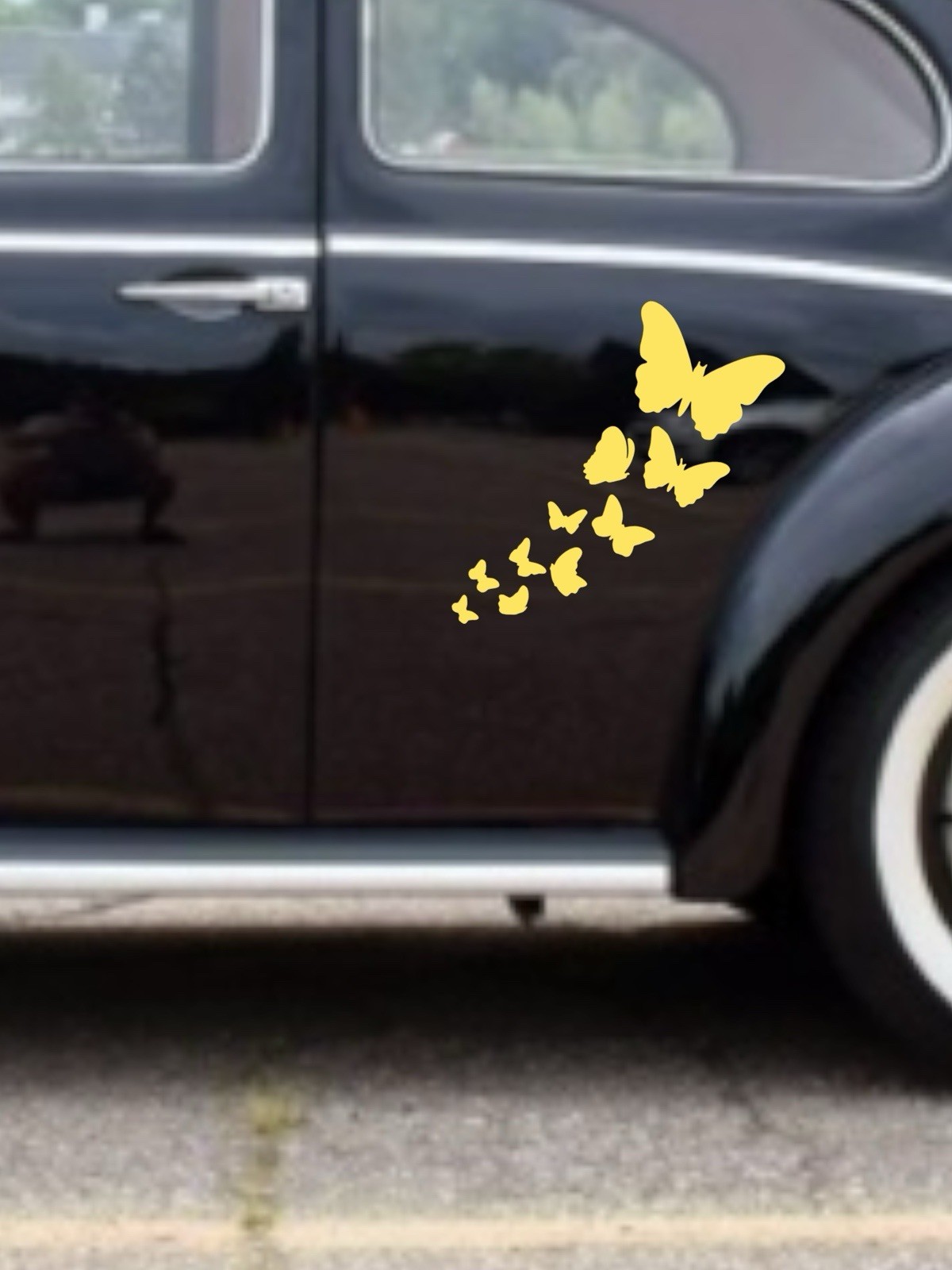 Butterfly's Decal for car Windows Laptops most Smooth Surfaces