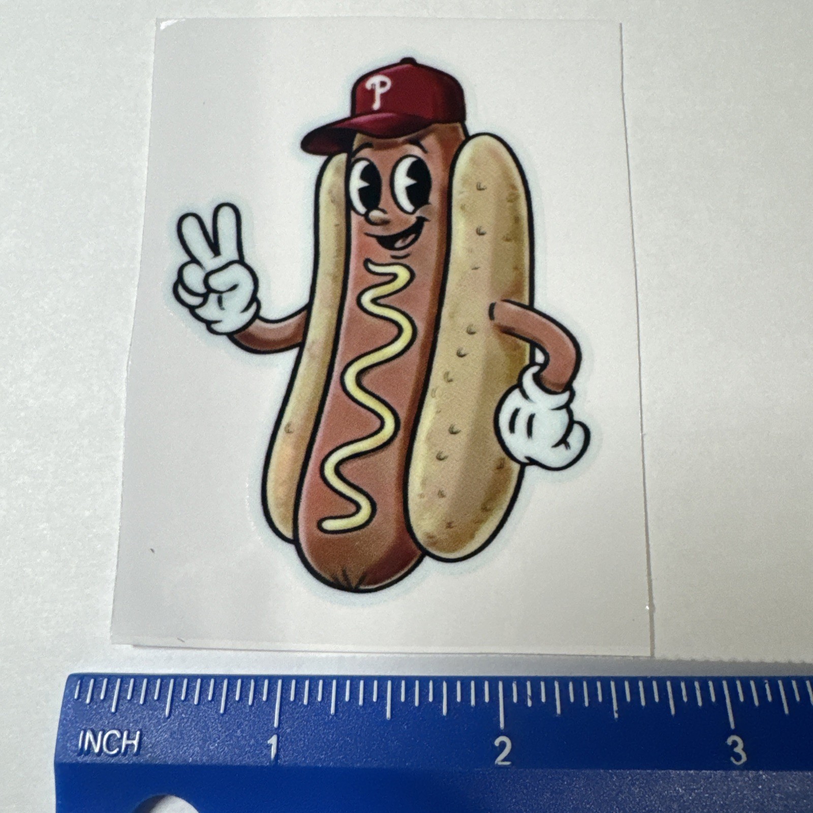 Phillies Hotdog Vinyl Sticker Decal