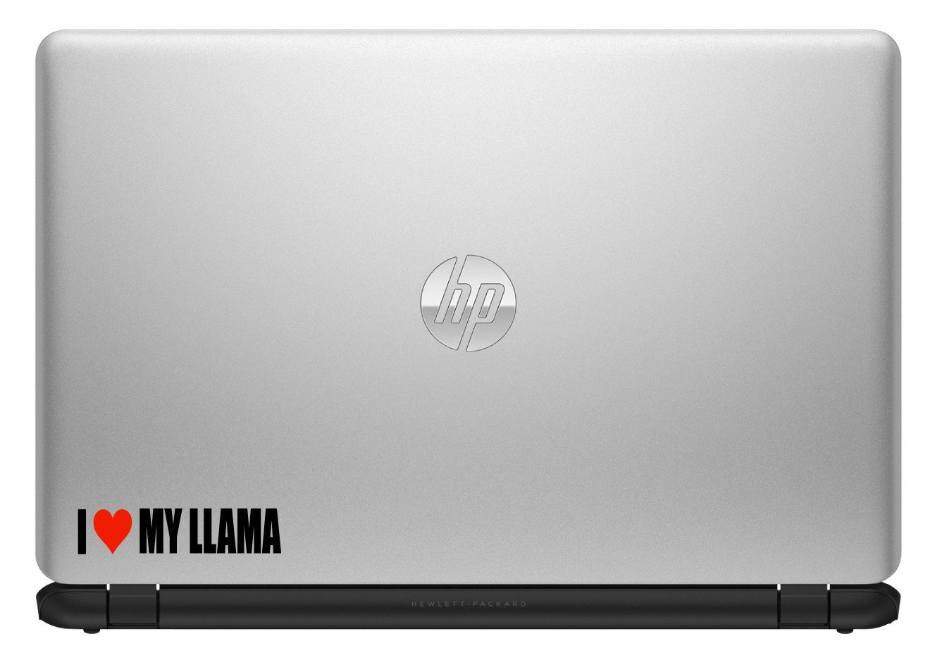 I Love My Llama Custom Vinyl Sticker Decal