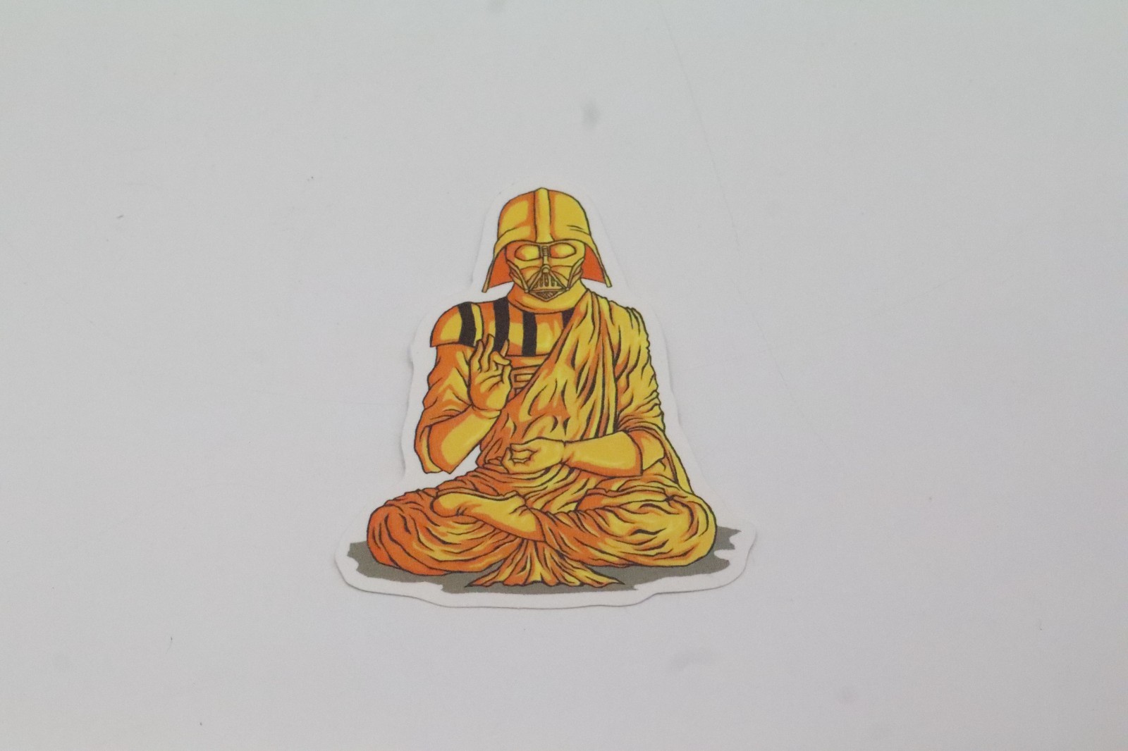 Star Wars Darth Vader Meditating Die Cut Sticker Decal Galaxy Collectible
