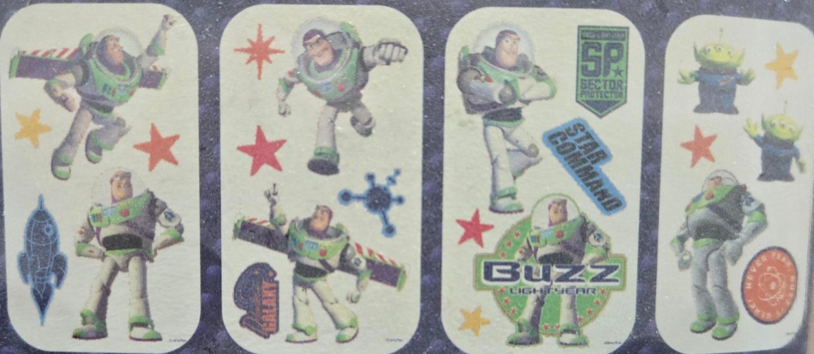 Buzz Lightyear Toy Story Wall Stickers Removable GAPP1761 Classic Disney Pixar